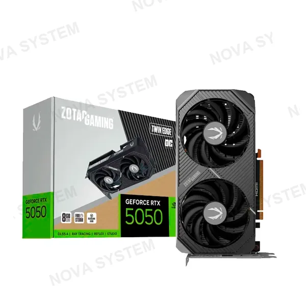 TARJETA DE VIDEO RTX 5050 8GB TWIND EGDE GDDR6
