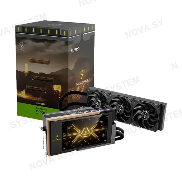 MSI TARJETA DE VIDEO, MSI, RTX 5090 32GBB LIGHTNING Z