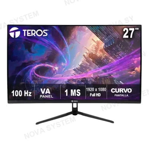 Teros MONITOR TEROS CURVO TE-2734S 27P FHD 144HZ 1MS