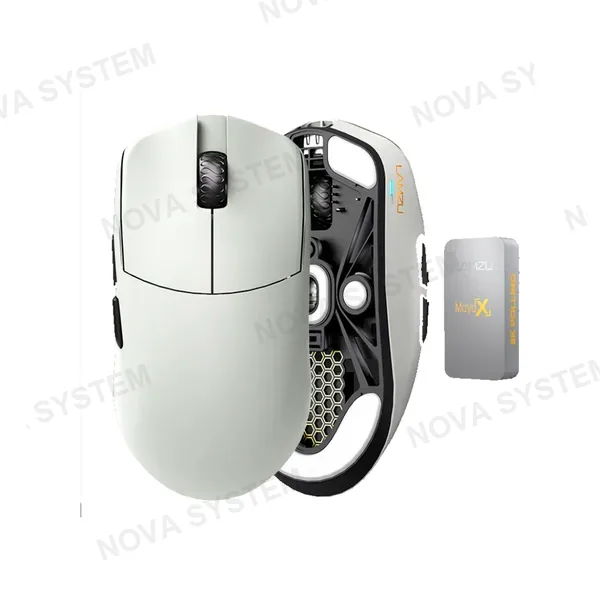 MOUSE LAMZU MAYA X COLOR BLANCO