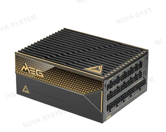 MSI FUENTE DE PODER, MSI, AI 1600T MEG 1600W 80+TITANIUM