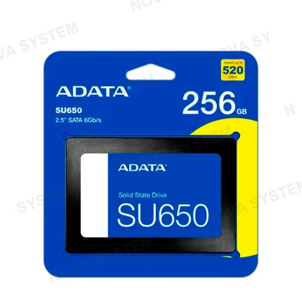 Adata SSD, ADATA SU650, SATA 2.5 256GB 520MB/S