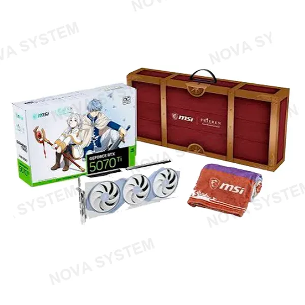 MSI TARJETA DE VIDEO MSI RTX 5070TI 16GB FRIEREN + COMBO TECLADO MOUSE