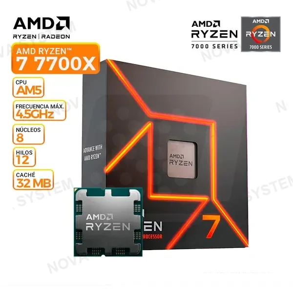 AMD PROCESADOR AMD RYZEN 7 7700X