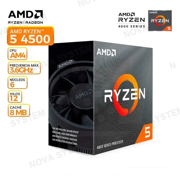 AMD PROCESADOR AMD RYZEN 5 4500