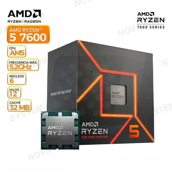 AMD PROCESADOR AMD RYZEN 5 7600