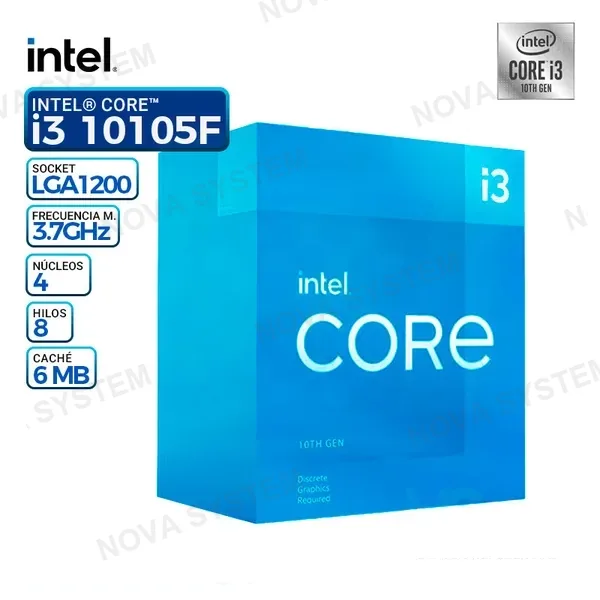 Intel PROCESADOR INTEL CORE I3 10105F