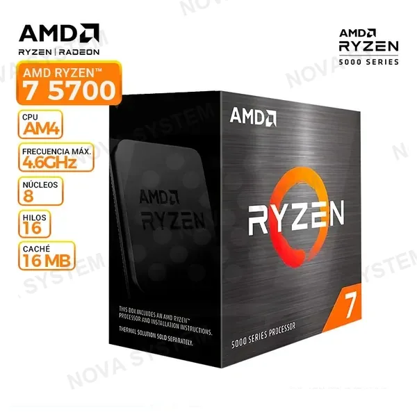 AMD PROCESADOR AMD RYZEN 7 5700