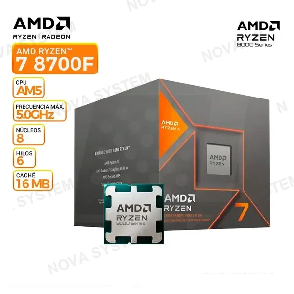 AMD PROCESADOR AMD RYZEN 7 8700F