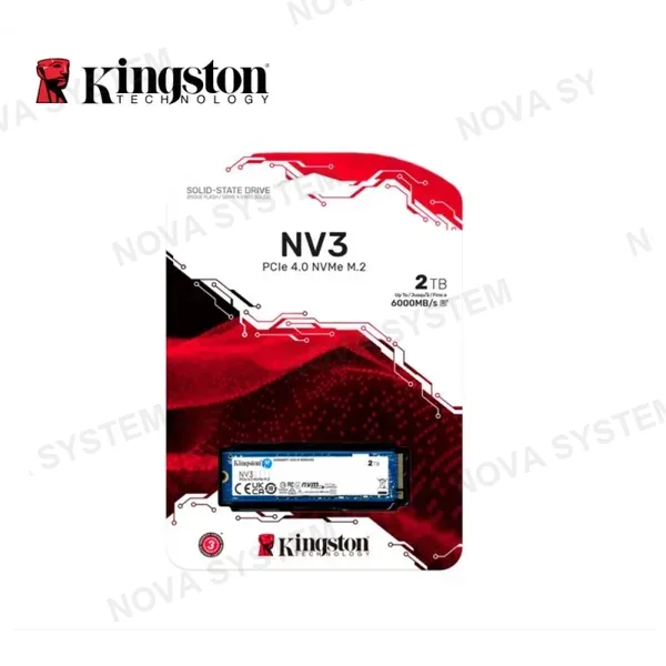 Kingston UNIDAD DE ALMACENAMIENTO SSD KINGSTON NV3 M.2 2TB PCIE 4.0 6