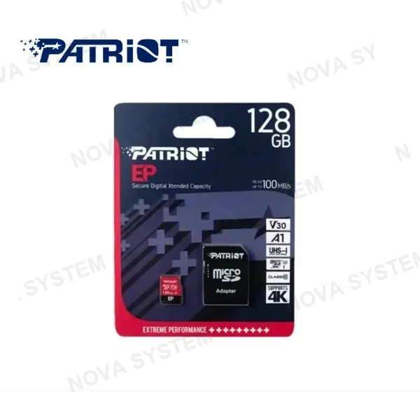 Patriot MEMORIA MICRO SD XC PATRIOT EP 128GB CLASS 10 C/ ADAPTADOR S