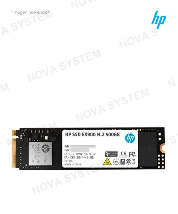 HP UNIDAD DE ESTADO SOLIDO SSD HP EX900 M.2 250GB PCIE GEN 3X4