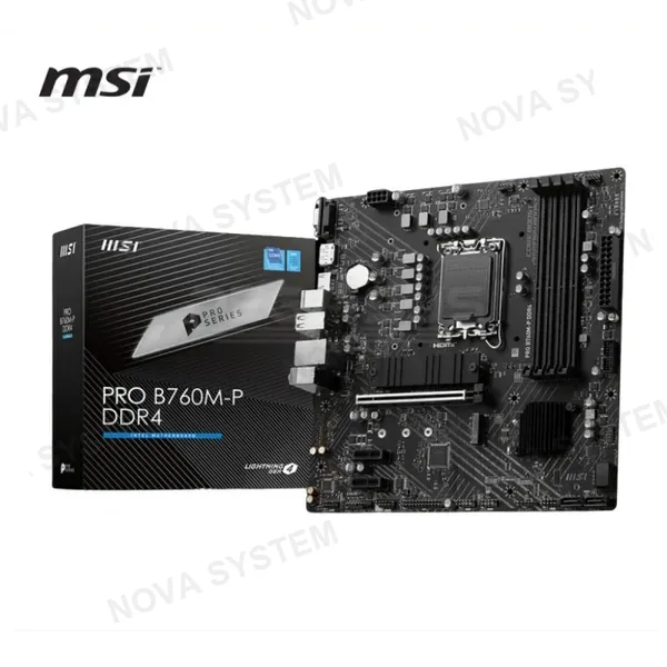 MSI PLACA MADRE MSI PRO B760M-P DDR4 LGA 1700