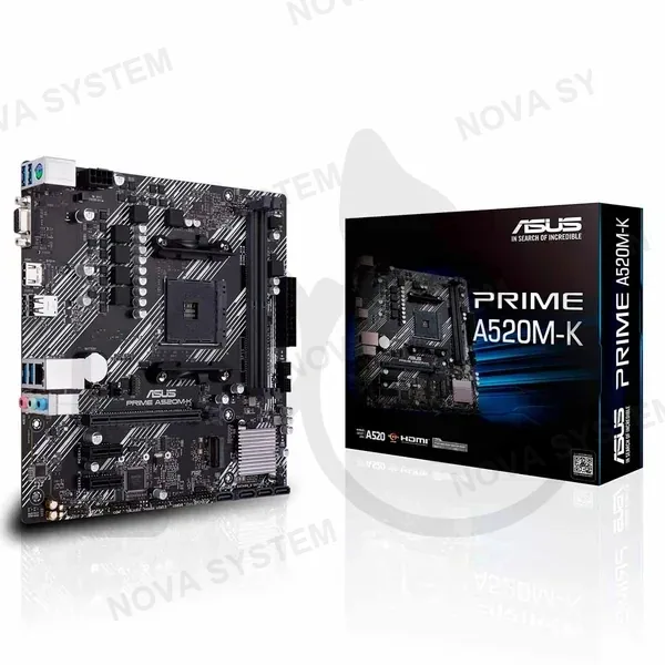 ASUS PLACA MADRE ASUS PRIME A520M-K AMD AM4 DDR4