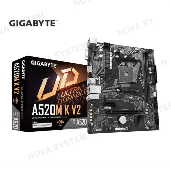 Gigabyte PLACA MADRE GIGABYTE A520M K V2 (Rev 1.0) DDR4