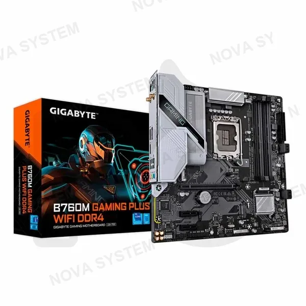 Gigabyte PLACA MADRE GIGABYTE B760M GAMING PLUS WIFI DDR4