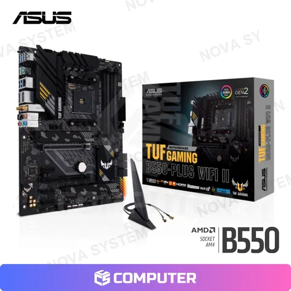 ASUS PLACA MADRE ASUS TUF GAMING B760M-PLUS WIFI II DDR5