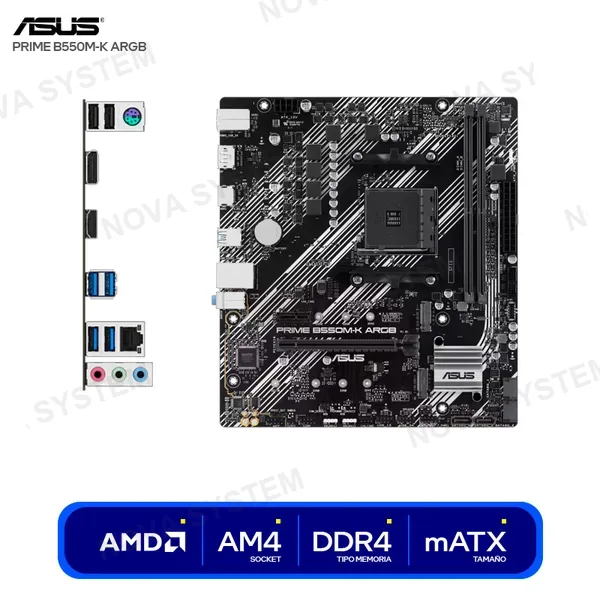 ASUS MOTHERBOARD B550M-K ASUS PRIME M-ATX