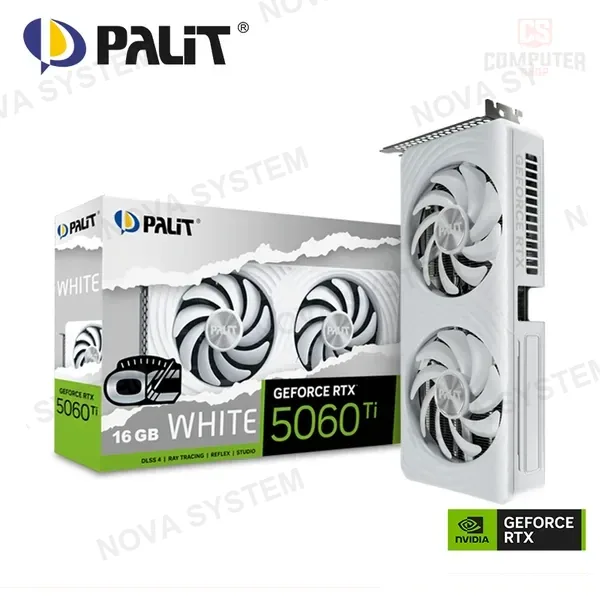 NVIDIA TARJETA DE VIDEO NVIDIA RTX 5060TI PALIT INFINITY 3 OC 16GB GDDR7 TRIPLE FAN