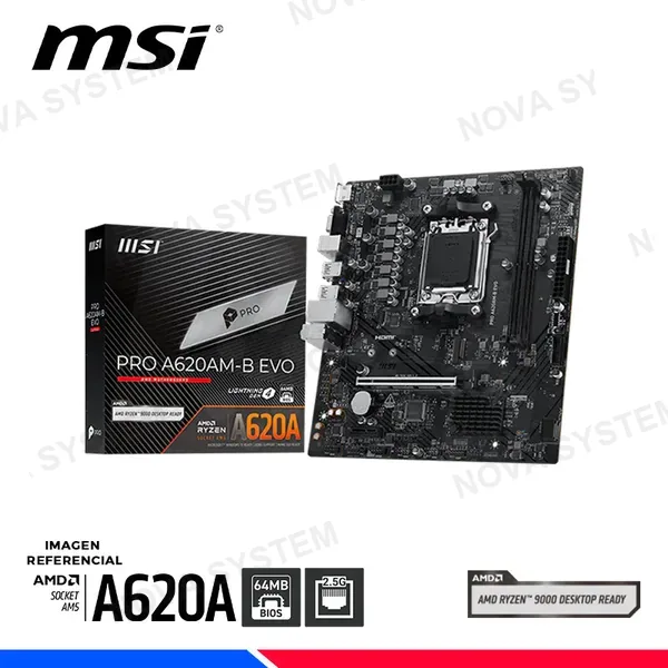 MSI MSI A620AM-B EVO 2
