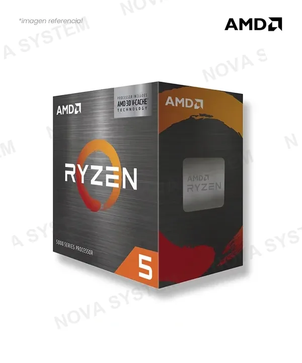 AMD PROCESADOR AMD RYZEN 5 5500X3D, 4.4GHZ, AM4, 6 CORE, S/GRAPHICS, S/COOLER