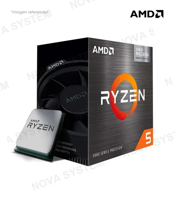 AMD PROCESADOR AMD RYZEN 5 5600GT, 4.6GHZ, AM4, 6 CORE, RADEON GRAPHICS