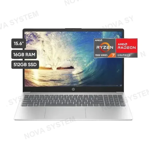 HP LAPTOP HP 15-FC0275LA (B9TR3LA#ABM) AMD RYZEN 7 7730U/ 16GB RAM/ 512GB SSD/ PANTALLA 15,6 FHD/ FREEDOS