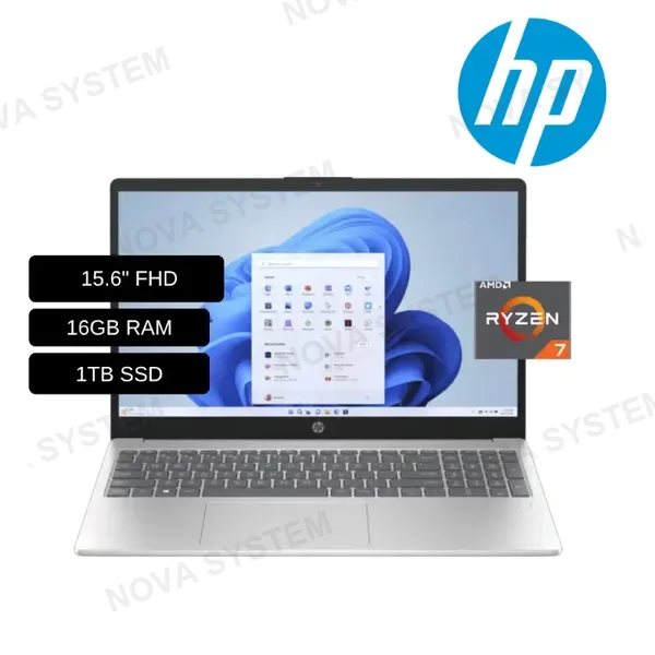HP HP 15-FC0276LA (B9TR4LA#ABM) AMD RYZEN 7 7730U/ 16GB RAM/ 1TB SSD/ PANTALLA 15.6 FHD/ WINDOWS 11