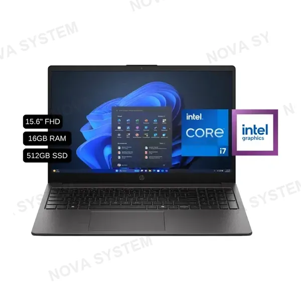 HP LAPTOP HP 250R G10 (D2DX8AT#ABM) INTEL CORE 7 150U/ 16GB RAM/ 512GB SSD/ PANTALLA 15,6 FHD/ FREEDOS