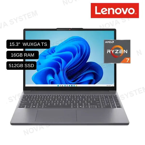 LENOVO LENOVO IDEAPAD SLIM 3 15ARP10 (83K700TUUS) AMD RYZEN 7 170 / 16GB RAM/ 512GB SSD / PANTALL A 15,3 WUXGA TS / WINDOWS 11