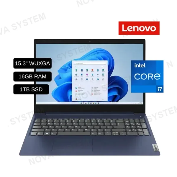 LENOVO LAPTOP LENOVO IDEAPAD SLIM 3 15IRH10 (83K1016ELM) INTEL CORE I7-13620H / 16GB RAM/ 1TB SSD/ PANTALLA 15,3 FHD/ FREEDOS