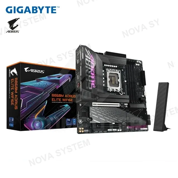 GIGABYTE MB GIGABYTE B860M AORUS ELITE WIFI6E ICE/LGA1851