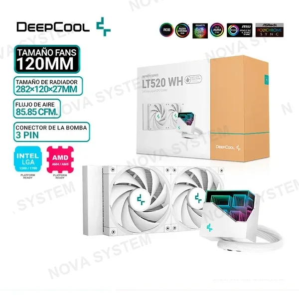 DEEPCOOL CPU COOLER DEEPCOOL ASSASIN IV WHITE TDP 280W