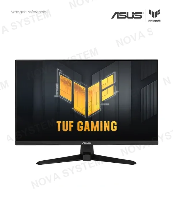 ASUS MONITOR ASUS TUF GAMING VG249Q3A 23.8" PLANO/PANEL IPS/FHD 1920 x 1080/180HZ/1MS(GTG)/DISPLAYPORT 1.2/2xHDMI 2.0/SRGB 99%/FREESYNC/Altavoz 2Wx2