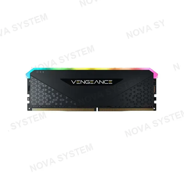 CORSAIR MEM. RAM CORSAIR VENGEANCE RGB RS 16GB (1x16GB) DDR4 3200MHZ/PC4-25600MB/s/CL16/1.35V/SPD -1.2V-2133 MHz/BLACK/CMG16GX4M1E3200C16