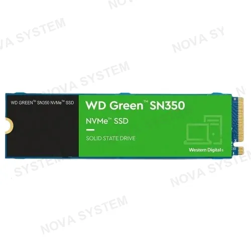 WESTERN DIGITAL SSD SOLIDO M.2 WESTERN DIGITAL GREEN SN350 500GB NVME/F 2280/PCIe Gen3/V.ESCRITURA 1500 MB/s-V.LECTURA 2400 MB/s/TLC