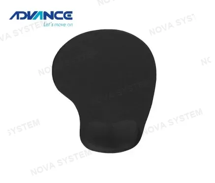 MOUSE PAD ADVANCE CON ALMOHADILA BLACK
