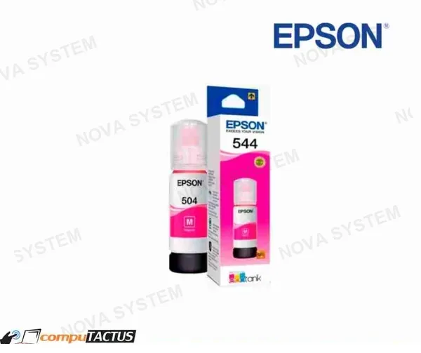 TINTA EPSON T504320-AL 504 MAGENTA ( C13T03N32A ) L4150 / L4160 / L6171 + | 70ML