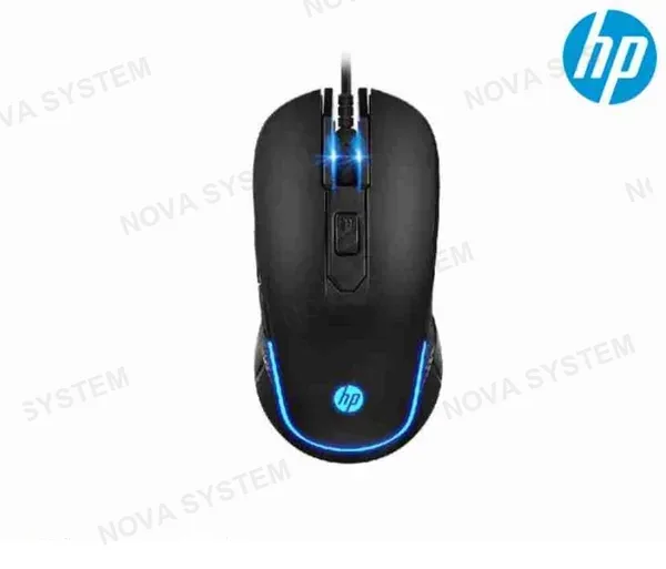MOUSE GAMER HP M200 USB ÓPTICO, 6 BOTÓN(ES) - NEGRO - CABLE - 2400 DPI 4QM88AA#UUF