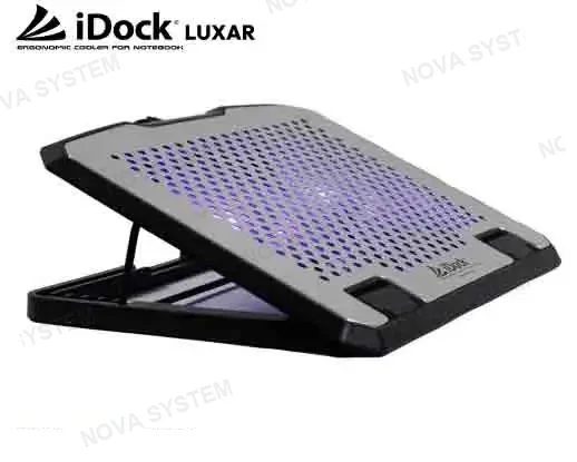 COOLER PARA LAPTOP IDOCK LUXAR SILVER ALUMINIO 15.6"