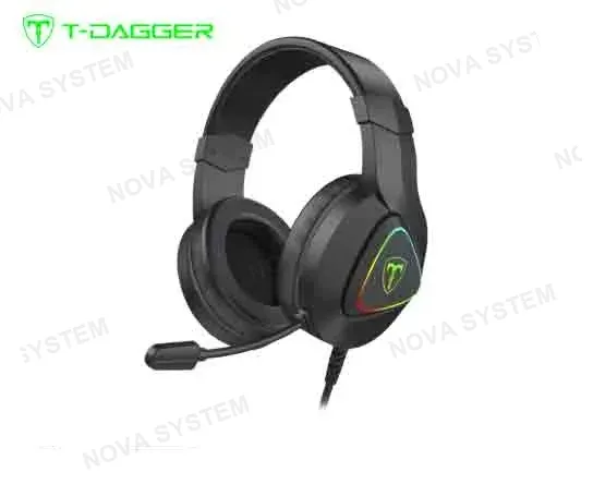 AURICULAR T-DAGGER AXLS (T-RGH306) GAMING NEGRO USB LED-RGB