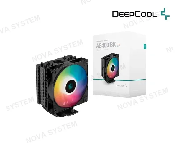 DISIPADOR AG400 BK ARGB DEEPCOOL(P/N: R-AG400-BKANMC-G-2)