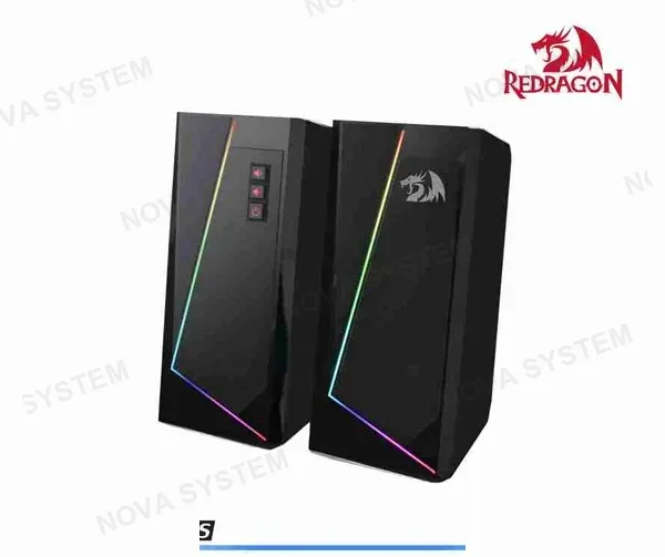PARLANTE 2.0 REDRAGON ANVIL GS520 3.5MM USB RGB NEGRO