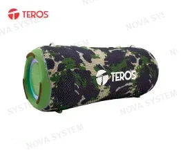 PARLANTE TEROS TE6046 BT COLOR MARRON MILITAR CAMUFLADO,40 WATTS