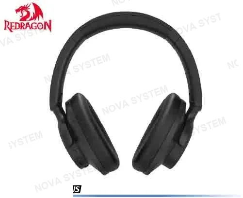 AUDIFONO REDRAGON VIBECORE H610 BLACK CON MICROFONO CONEXIÓN WIRED 3.5MM/BLUETOOTH