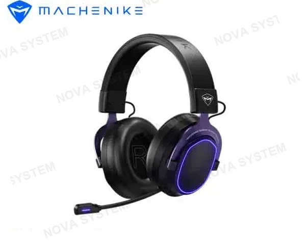 AURICULAR MACHENIKE GX30 PRO BT 5.3 WIRELESS 2.4G , CABLE , PC , ANDROID , IOS , NINTENDO SWITCH , LED, BLACK (GX30PRO-BK)