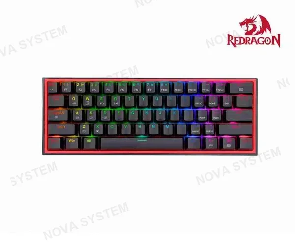 TECLADO GAMING WIRELESS REDRAGON FIZZ PRO ( K616-RGB-B ) BLACK