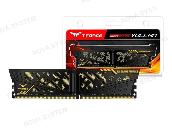 MEMORIA RAM TEAMGROUP 8GB 3200MHZ DDR4 T-FORCE VULCAN ( TLTYD48G3200HC16C01 )TUF GAMING ALLIANCE