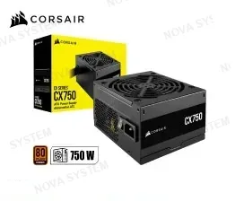 FUENTE DE PODER CORSAIR CX750 750W 80 PLUS BRONZE BLACK (CP-9020279-NA)