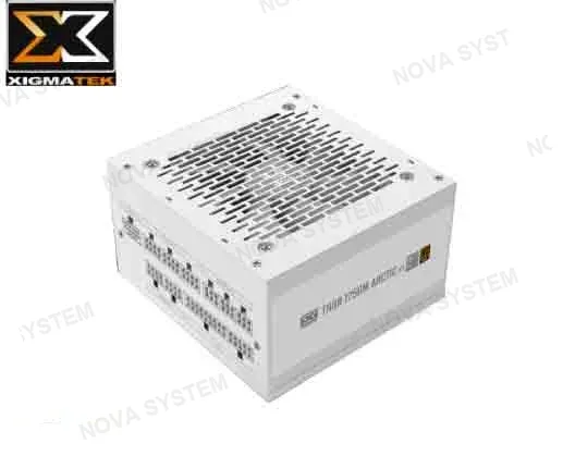 FUENTE DE PODER XIGMATEK THOR T750M ARTIC V3 750W, 80 PLUS BRONZE, PCI GEN 5.1, ATX 3.1 (EN46520)